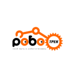 Логотип сети клубов робототехники, программирования и нейротехнологии - Роботрек в Республике Крым